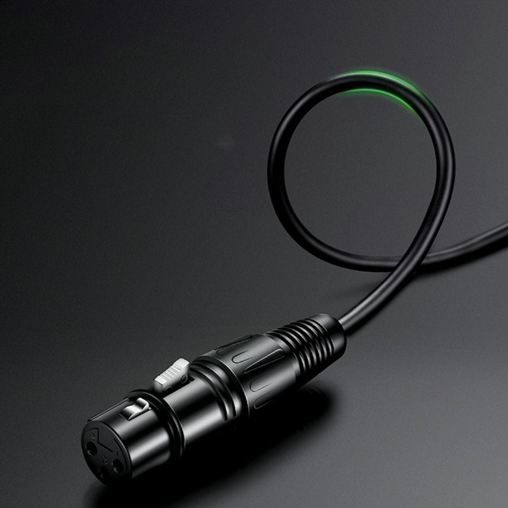 Male To Female 3 Pin Signal Cable XLR Adapter Male To Female Balanced Line  Microphone Supplies