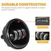 For Harley Motorcycle Light DRL Davidson Electra Glide Softail Fat Boy Touring 30W Waterproof Lights 4.5 Inch Fog Lamps