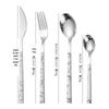 ZISIZ Minimalist Stainless Steel Cutlery Set