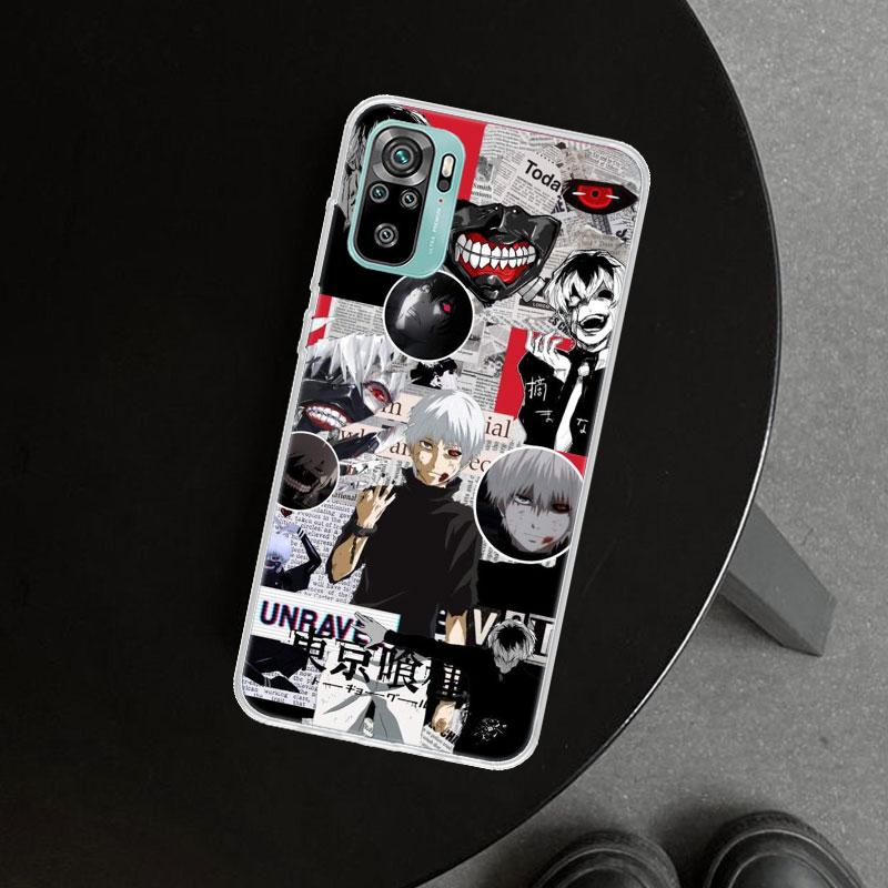 Anime Tokyo Ghouls Terror Handyhülle Cover für Xiaomi Redmi Note 15 14 13 12 11 Pro Plus 14S 12S 11S 11T 11E 10S 10 Individuell F