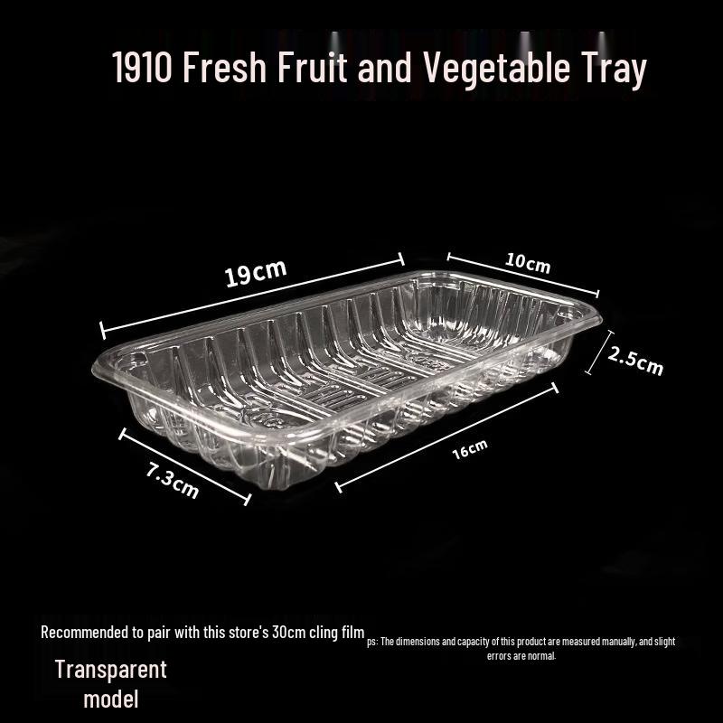 Disposable Rectangular Food Packaging Trays