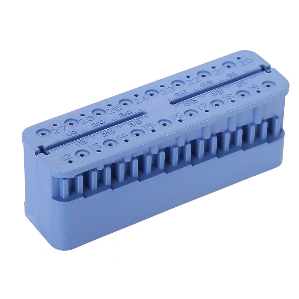 Dental Endo Block Files Measuring Tools Endodontic Ruler Test Board