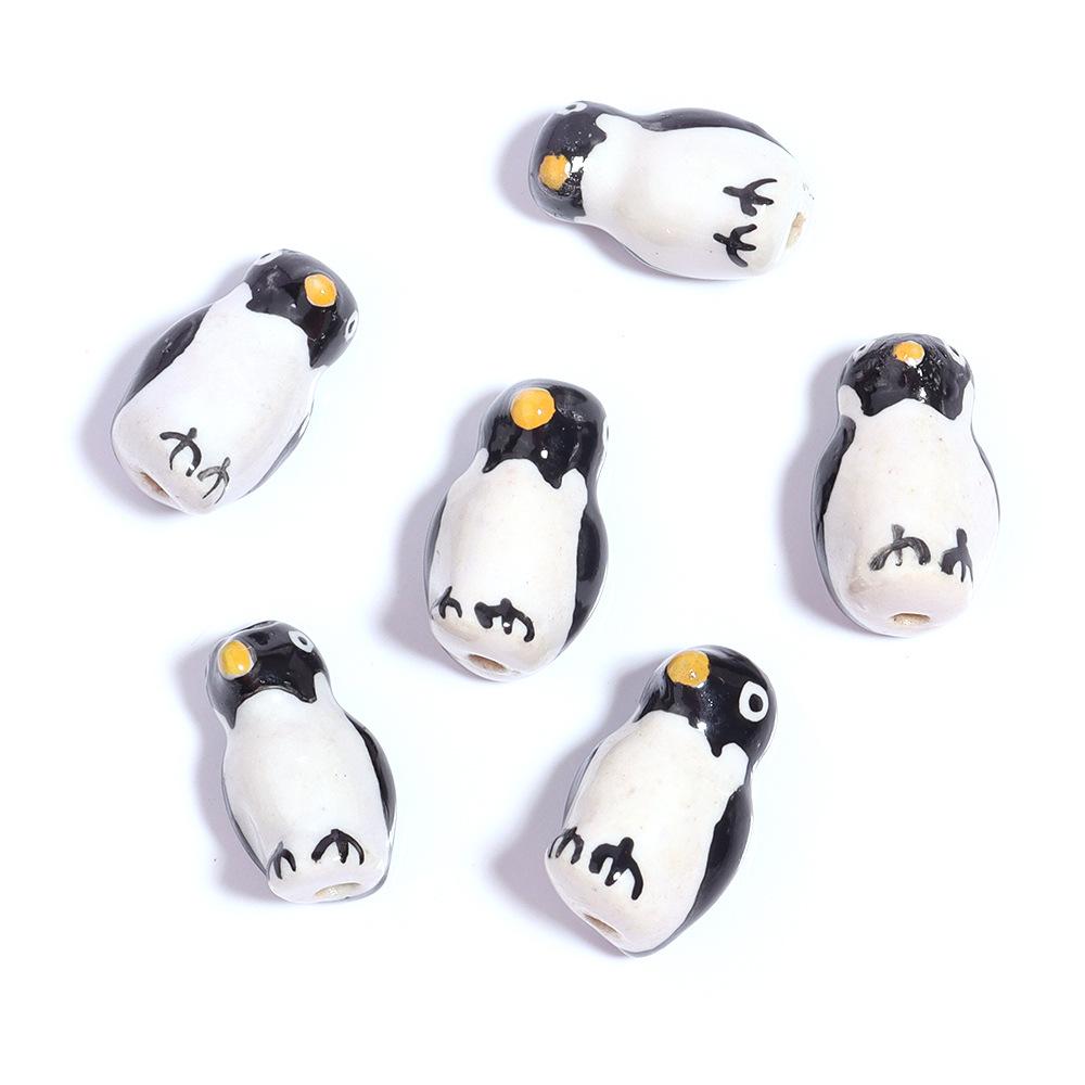 

Керамические подвески с ручной росписью - Кролик, Красная панда, Котенок