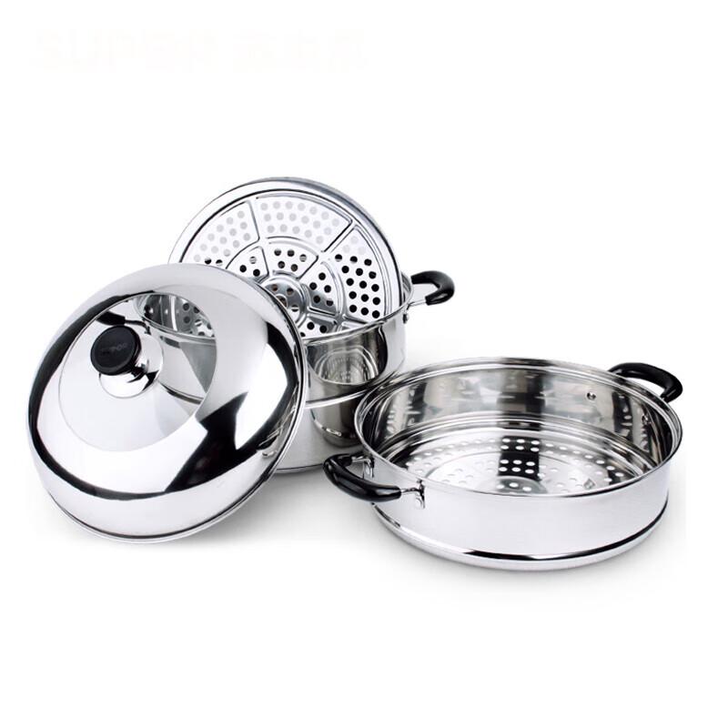 SUPOR 32cm Double-Layer Steamer Pot