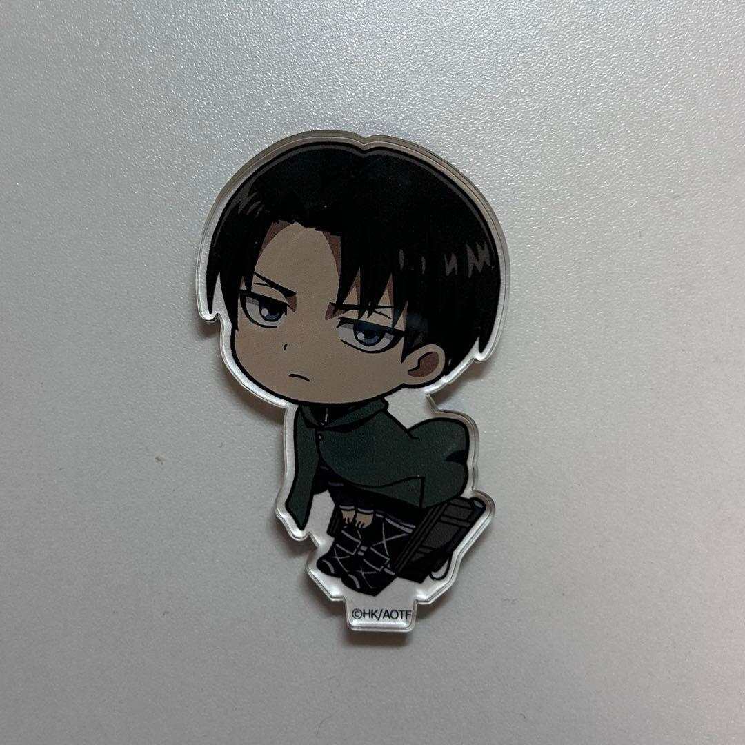 Used No pedestal Attack on Titan Tsumpits acrylic stand Levi