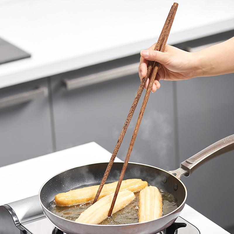 GIANXI 18CM/42CM Salad Hot Pot Chinese Chopsticks Chicken Wings Wood Fried BBQ Chopsticks Food Sushi Sticks Kitchen Bar Supplies