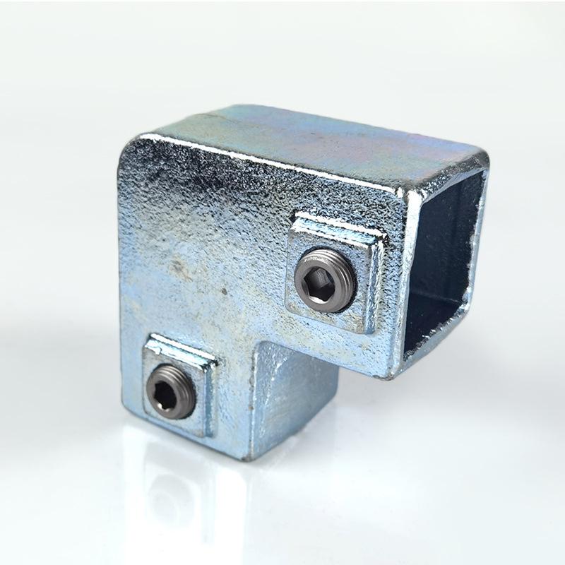 40×40mm Vierkantrohr 4-Wege T-Verbinder Klemme (Schweißfrei)