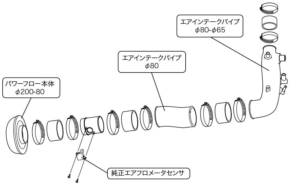 HKS Racing Suction Air Cleaner for Legacy B4 EJ20Y Manual Transmission TA-BL5/BP5 (A-C) (2003/05-2006/04) (Part Number 70020-AF102)