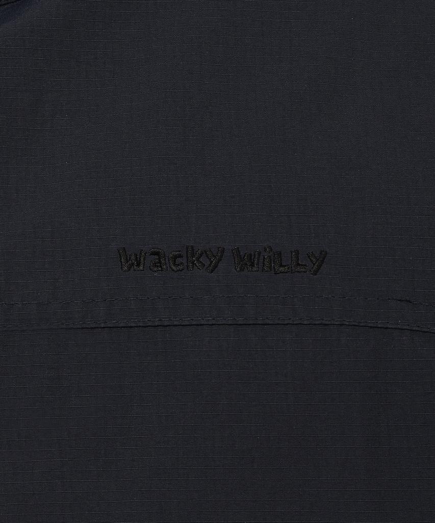 Wacky Willy Washed Down Short Puffer Navy