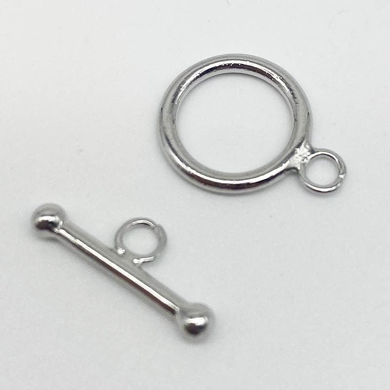 Yansheng S925 Sterling Silver Universal OT Clasp for DIY Necklaces  Bracelets
