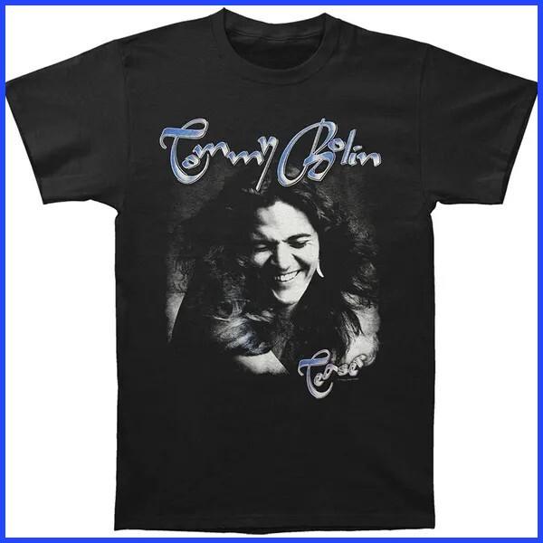 

Ретро футболка Tommy Bolin Teaser с коротким рукавом, черная, унисекс, размеры S-5XL L