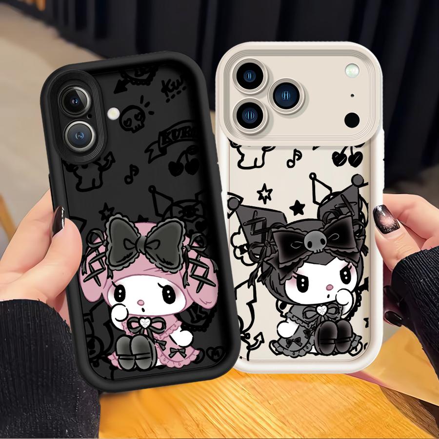 Phone Cover Case for Apple iPhone 17 Pro Max 14 Plus 12 Air XS 16 15 11 16e XR 13 Mini Sanrio Cool Kuromi