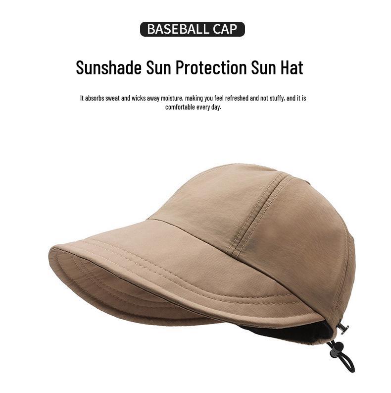 Versatile Women's Fisherman Hat with Mask Hook: Summer Sun Protection for Outdoor Activities