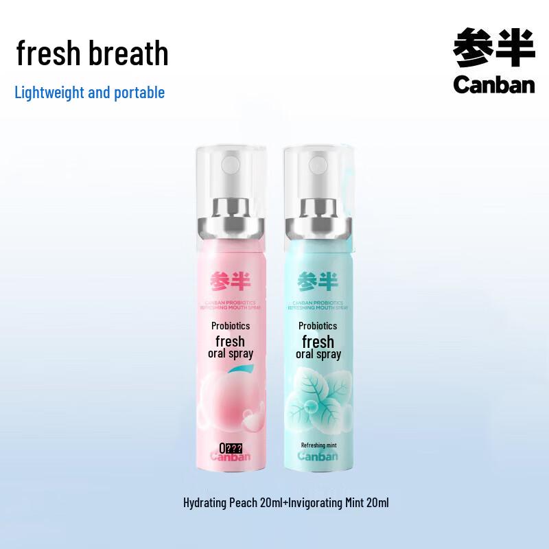 Набор спреев для полости рта Canban Probiotic Fresh