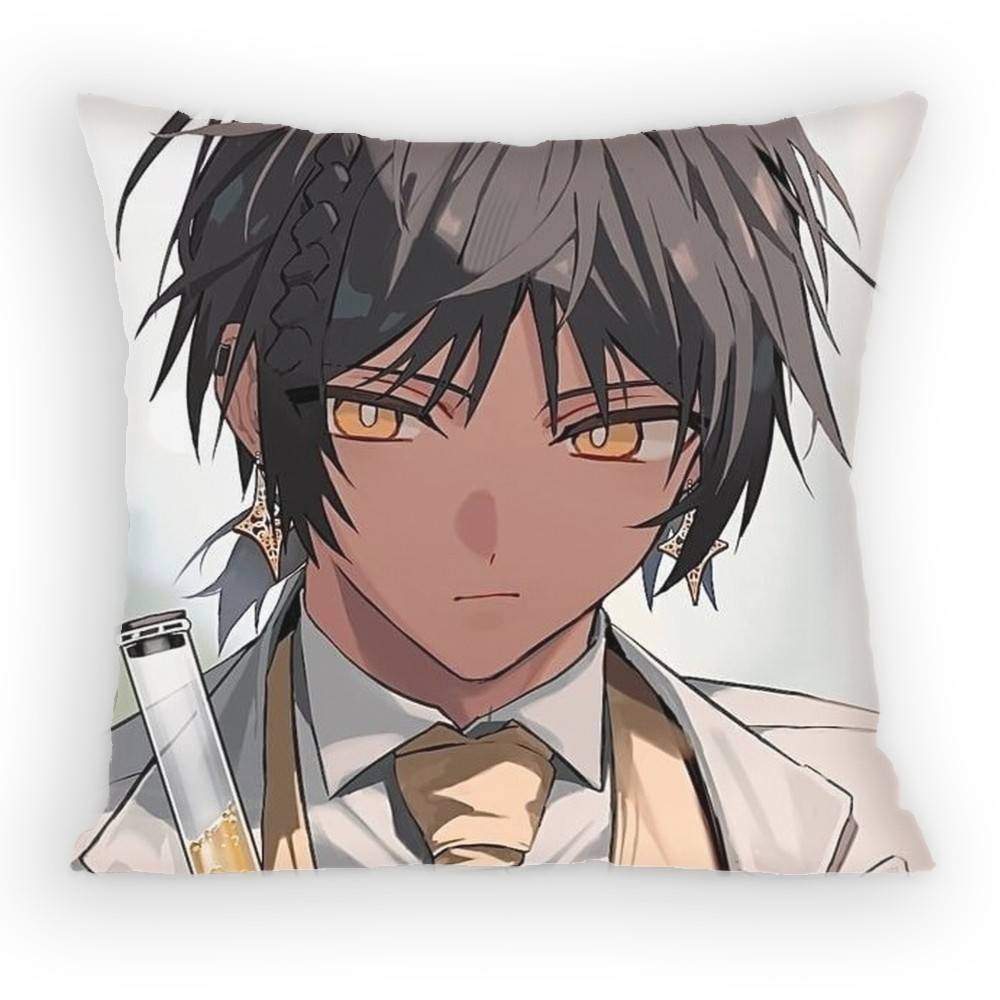Game Arknights Thorns Pillow Case Antidustmite Pillowcase Invisible Zipper Silky Sofa Cushion Cover for Bedroom
