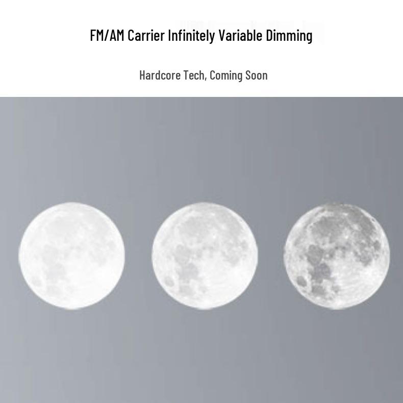 Rotating 6-Inch Multi-Color Magnetic Levitation Moon Lamp with High Brightness and Seven Colors