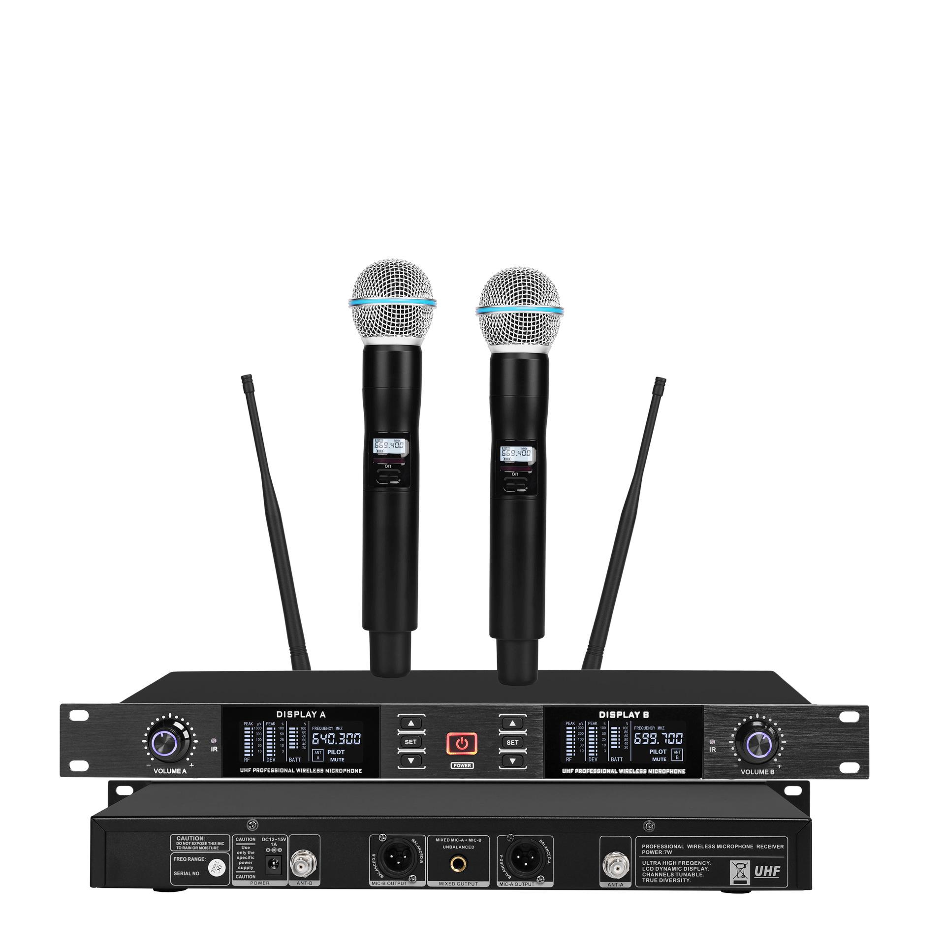 

U-Band Infrared Wireless Lavalier & Headset Microphone for Conferences UK Power Supply