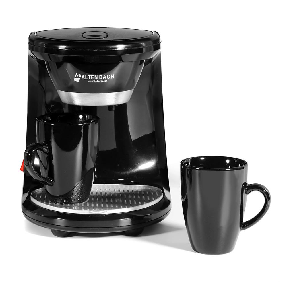 Mini Electric 450W 2 Cup Household Drip Type Coffee Tea Maker Dualuse American Coffee Tea