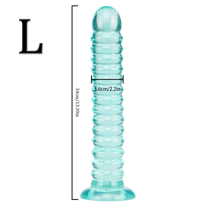 Long Anal Plug Suction Cup Prostate Massager Masturbator for Men Women Buttplugs Anal Expander Dildo Sex Toy