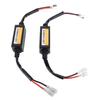 2Pcs LED Headlight Decoder 35W Water Resistant Anti Flickering Harness Warning Error Canbus Decoder 