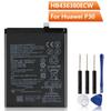 New Replacement Battery HB436380ECW For Huawei P30 With Tools 3650mAh