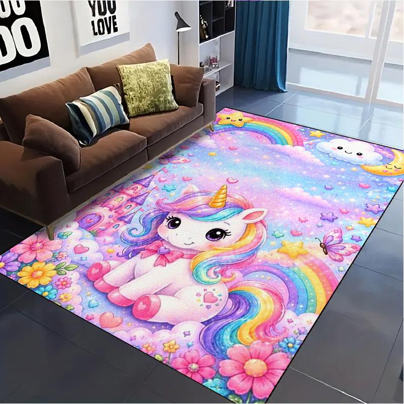Uni-horse Carpet Rug for Living Room Bedroom Home Sofa Decoration,Kids Play Non-slip Floor Mat