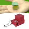 Pool Chalk Holder Aluminum Portable Billiard Cue Chalk Box 4 In 1 Fixed Clip Sandpaper Grinder Tip Pricker Tool Accessory Red