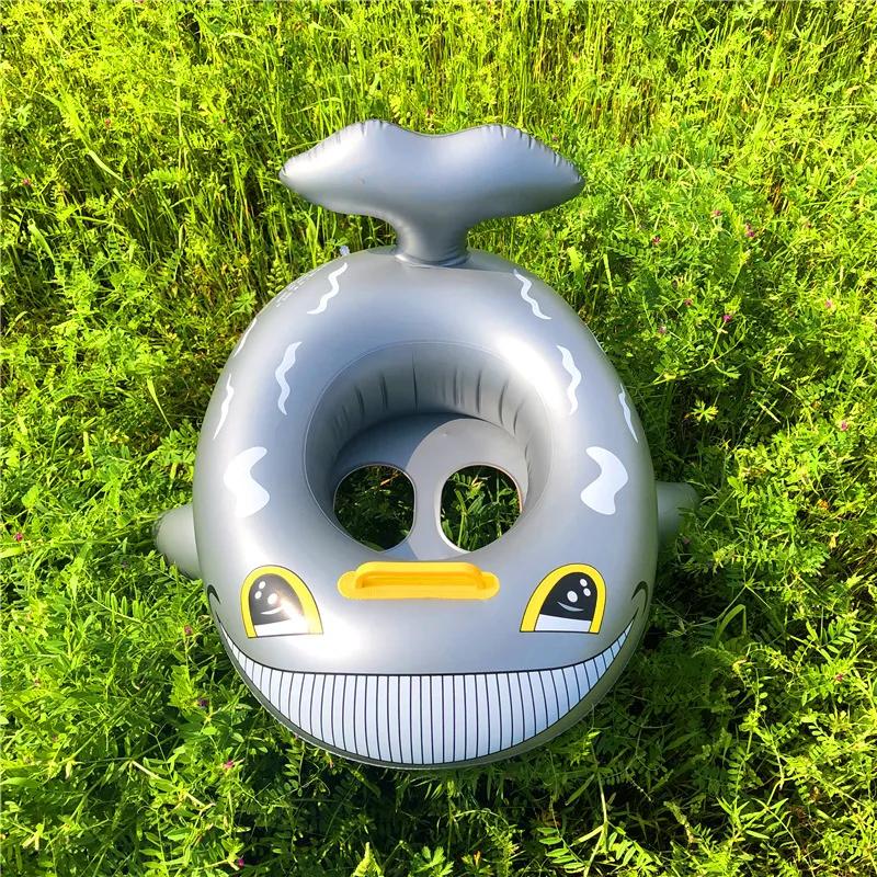 Baby Kids Swimming Floats Cartoon Ring Safety Swimming Ring Inflatable Swim Float Seat Boat Water Fun Pool Toy Gift for Baby Kid