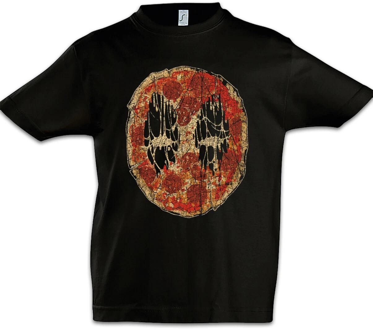Dead Pizza Face Kids Boys kids boys T-Shirt Fun Maker Pizzeria Deadpool Pizza Maker 100