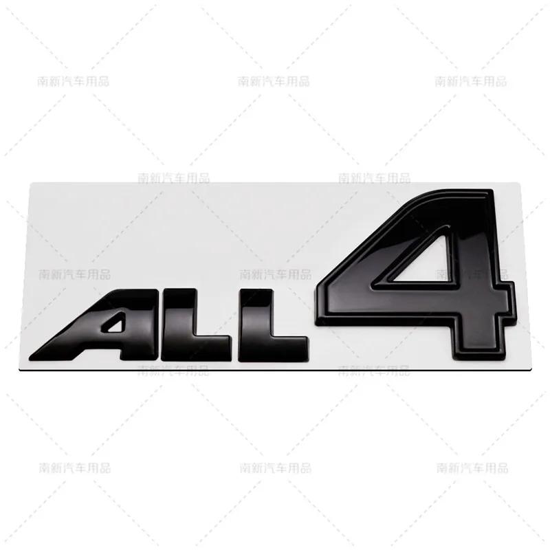 3D Metal ALL4 Logo Door Emblem Badge Sticker Car Stickers for MINI Cooper R61 F60 Countryman Paceman