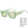 Foreign Trade Sunglasses Wide Legs Big Frame Vgo88 Men'S And Women'S Jelly Color Personalized Uv400 Sunglasses