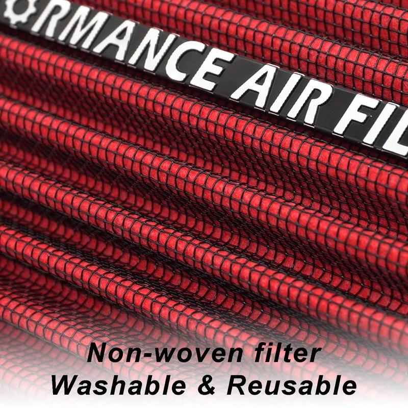 Luftfilter Auto Kaltluftansaugung Kit Universal Auto Systeme Sport Racing Performance Motor High Flow Konusfilter Box 3" 3.5 4 Zoll