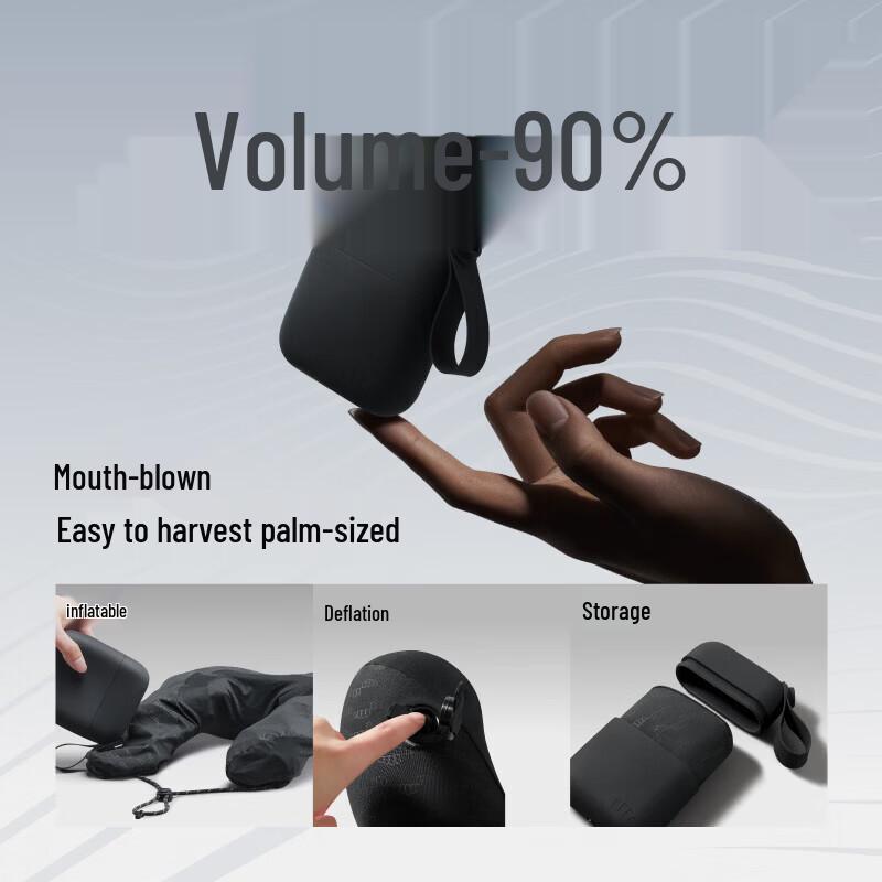 Beneunder Full Support Quick-Inflate Neck Pillow