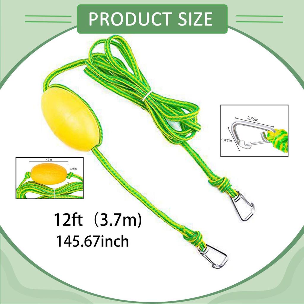 Float Rope for Kayak Tow Line Anchor Marker Buoy Sock Harness