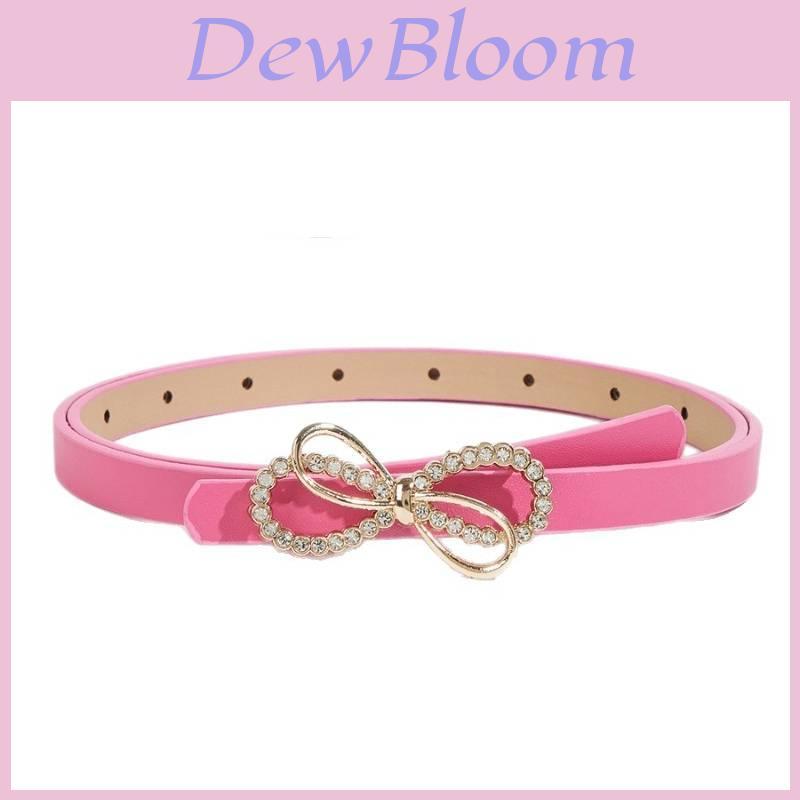 Childrens Fashion Belt With Butterfly Rhinestone Design For Jeans And Casual Wear