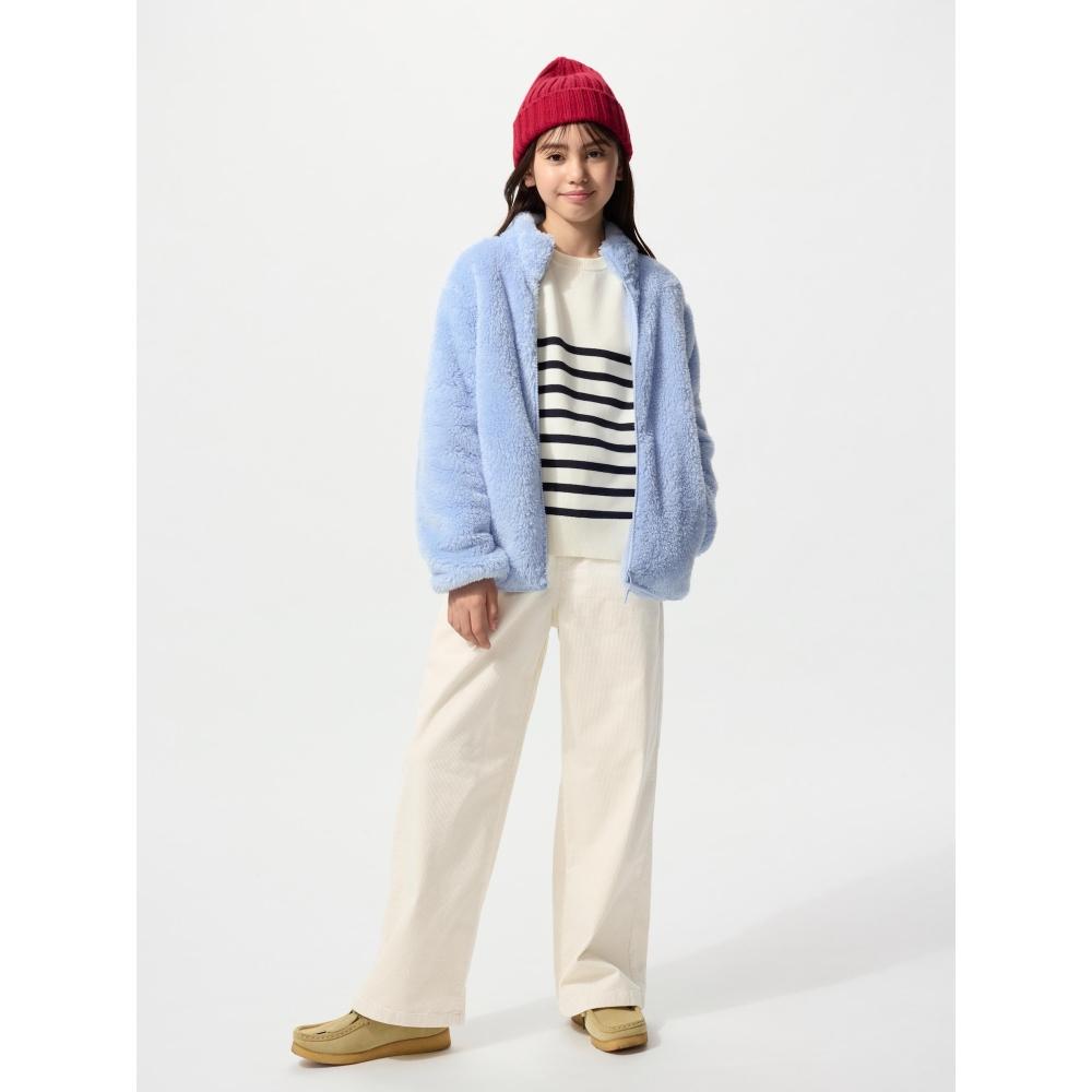 Uniqlo Girls Corduroy Wide Pants