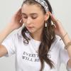 LALA Imported Lace Ethnic Hairband - WHITE