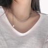 KABOYA [Heart of Mind] Trendy, Fashionable, Versatile, Niche Creative Design Sense, Layered Bead Sweater Chain ZK271