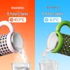 Shidajia 650ml Portable Insulated Straw Mug