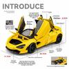 Modellino in Metallo pressofuso 1/18 Grande Dimensioni 720S Lega Supercar con Suono Luci Collezione Hobby Miniatura Voiture Bambini Ragazzo Giocattolo Veicolo