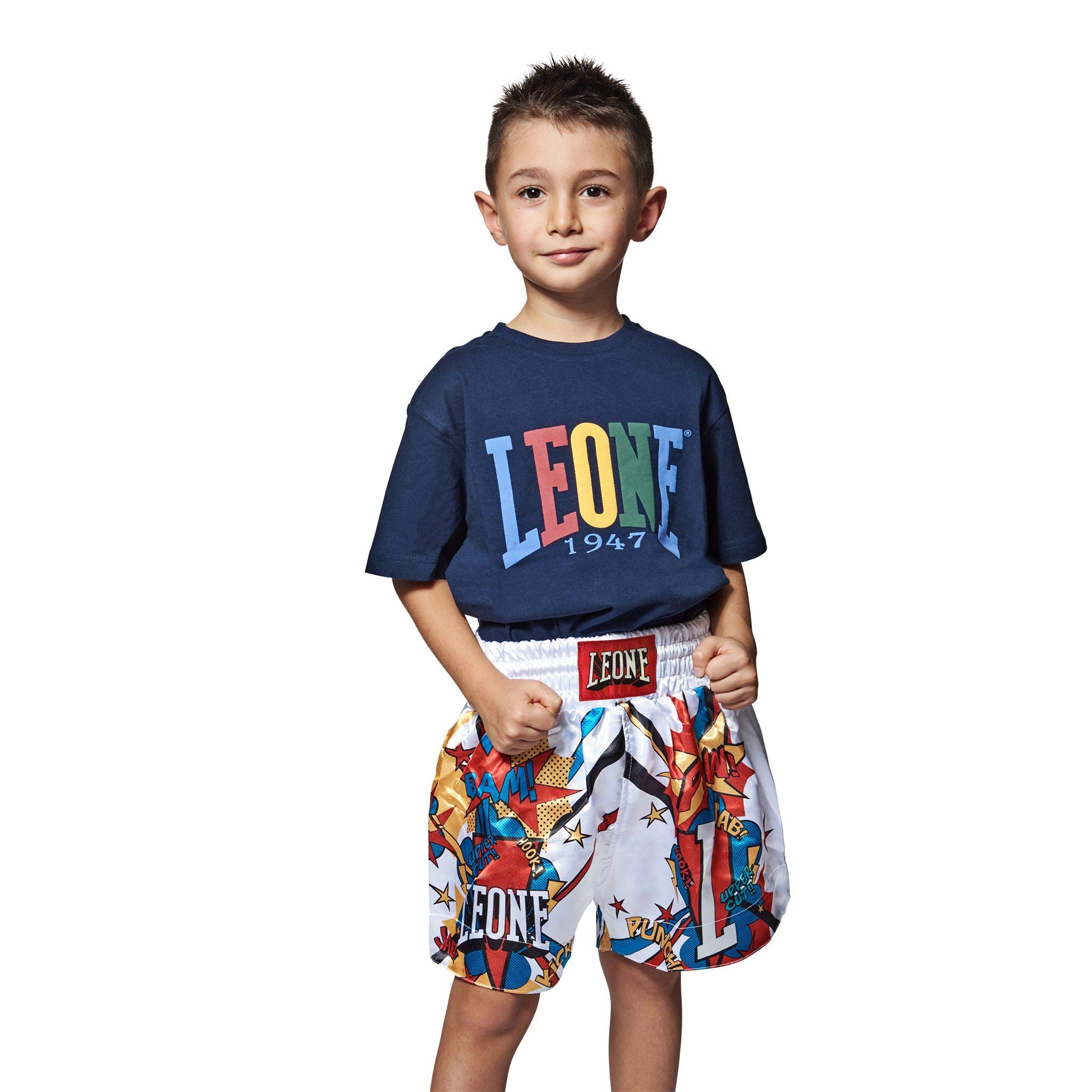 

Leone 1947 HERO JR THAI SHORTS for Boys белый