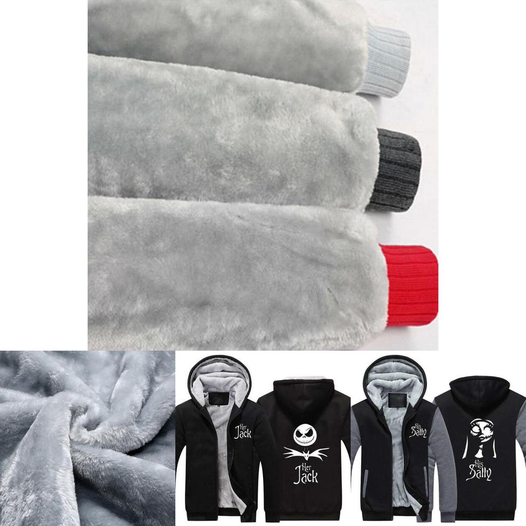 Premium Quality Nightmare Before Christmas Sally Jack Thicken Hoodie Sweatshirt Coat For Ultimate Comfort