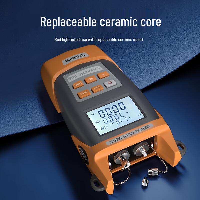 Shanze High-Precision Optical Power Meter with 10KM Red Light Source