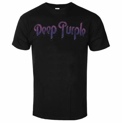 Rare Deep Purple Band Graphic Cotton T-shirt Unisex Summer Short Sleeve Fashion Brand Tee Luxury Casual Vintage Retro Top