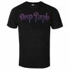 Seltenes Deep Purple Band Grafik Baumwoll-T-Shirt Unisex Sommer Kurzarm Modemarke Tee Luxus Lässig Vintage Retro Top