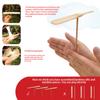 Kid Flying Disk Bamboo Dragon Flying Toy Hand Rub Propeller Bamboo Dragonfly Flying Propeller
