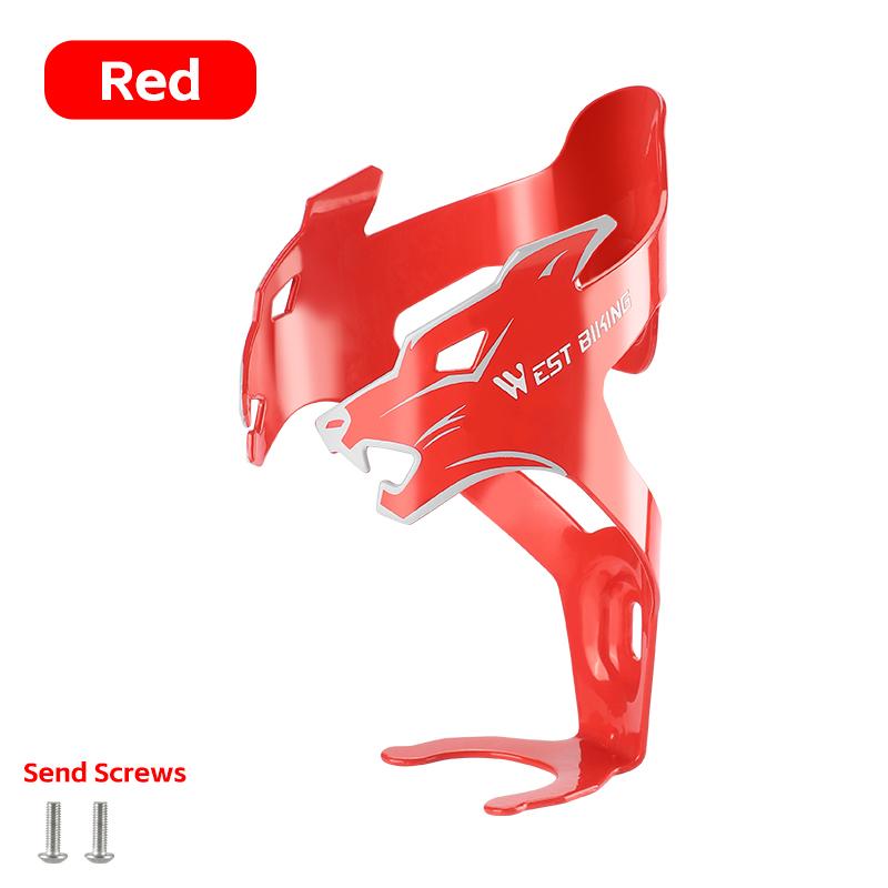 WEST BIKING Bicycle Water Bottle Holder Aluminum Alloy Bike Bicycle Bottle Rack Holder Lightweight For MTB Road Bike Accessory