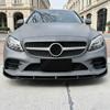 Pro Mercedes Benz W205 C205 S205 C43 C180 C200 C300 2019 2020 2021 Automobilový přední nárazník v AMG stylu, lip body kit pro úpravu karoserie