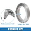 Universal Car Pure Nickel Strip Tape Plate 32.8ft 0.2x10mm Silver Tone Pack of 1