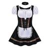 3xl Women Oktoberfest Costume German Bavarian Dirndl Beer Maid Fancy Dress German Bavarian Beer Outfit Cosplay Halloween Costume